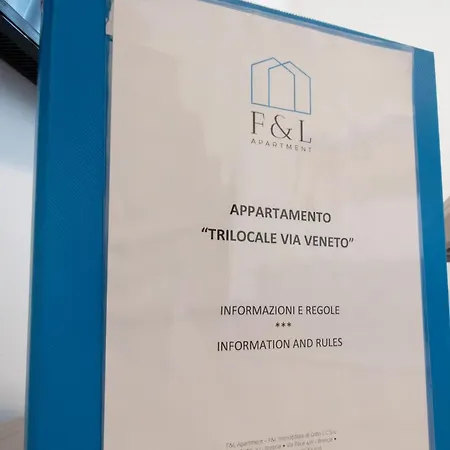 Trilocale Via Veneto - F&l דירה