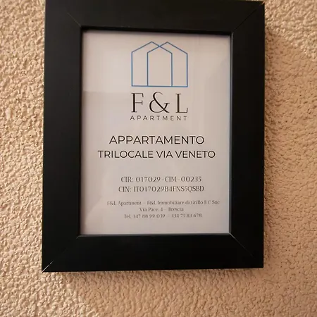 Trilocale Via Veneto - F&l דירה *